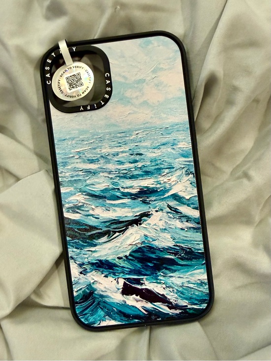 Casetify Other - Brand new Casetify Blue Ocean Wave Protective iPhone Case 14 Plus